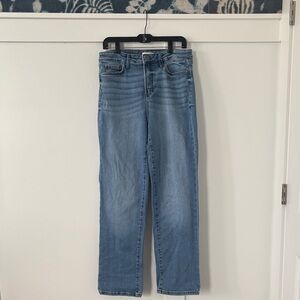 LC Lauren Conrad Light Blue Straight Leg Jeans. Has some stretch